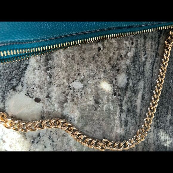 COACH  Horse & Carriage Green Handbag Purse - Picture 13 of 16